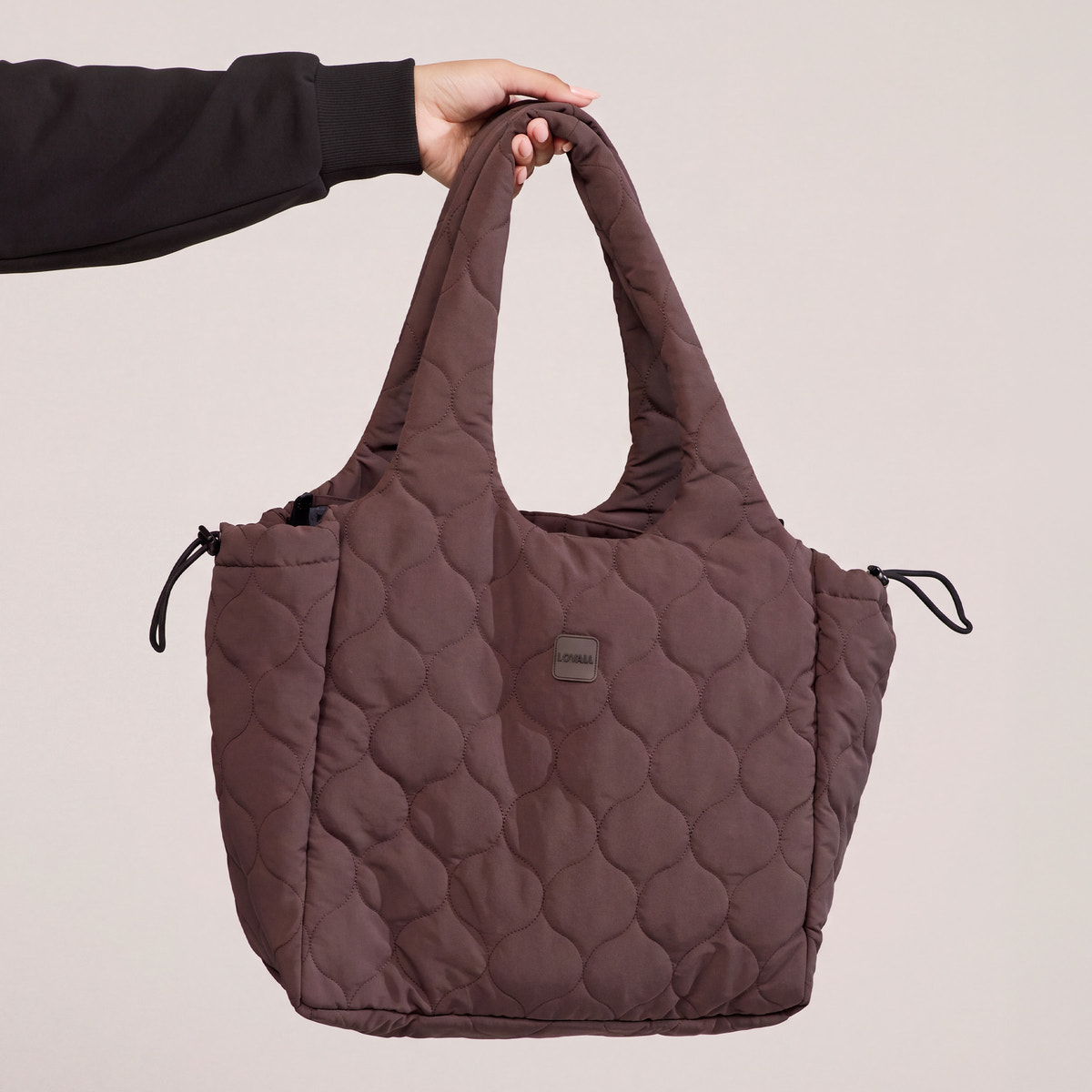 Quilted Bag - Espresso Brown