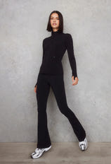 Empower Flare Leggings - Black