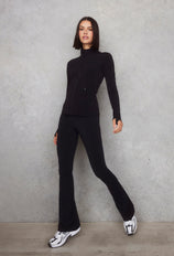 Empower Flare Leggings - Black