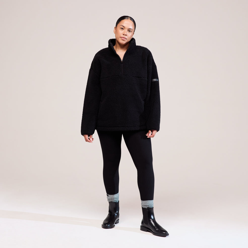 Curve Winter Everyday High Waisted Leggings - Black