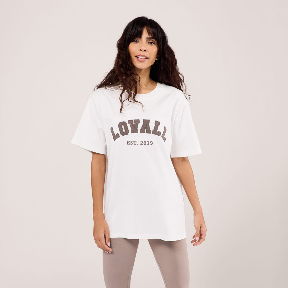 Graphic T-shirt Varsity - Off White