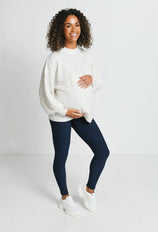 Maternity Winter Everyday Leggings - Navy