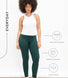 Everyday High Waisted Leggings - Forest Green