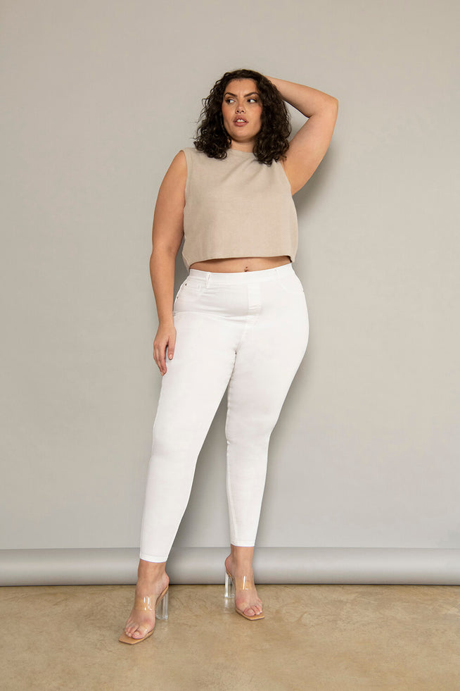 Curve Ultimate Jeggings--White