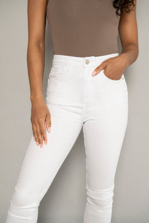 Lift & Shape Jeans--White
