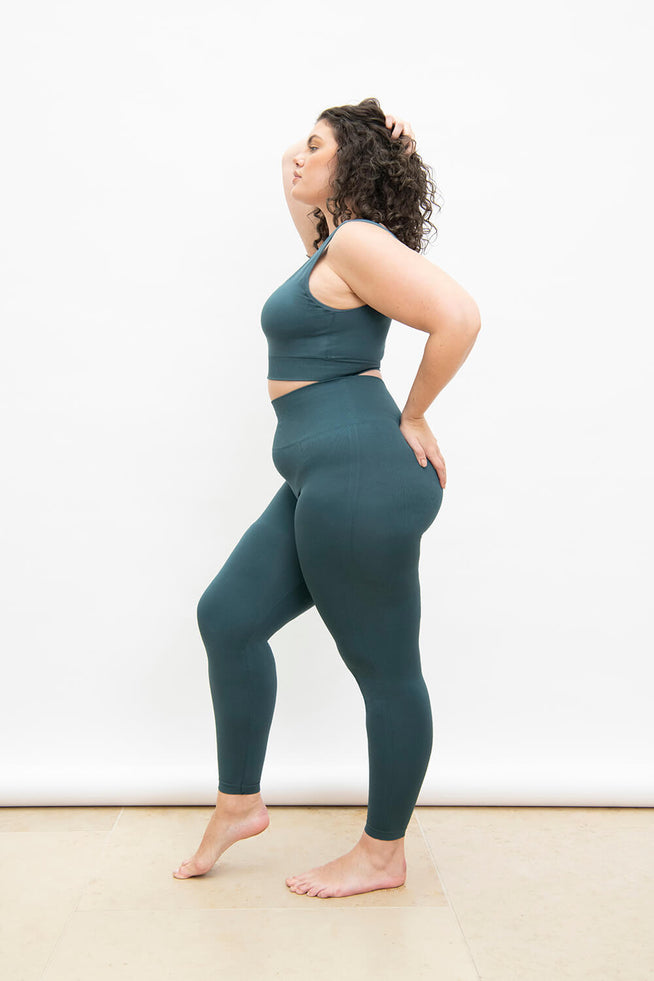 Yoga Basic Plus Size Seamless Tie Dye Workout Leggings, Yoga Pants