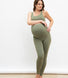 Ultimate Seamless Maternity Leggings - Sage Green