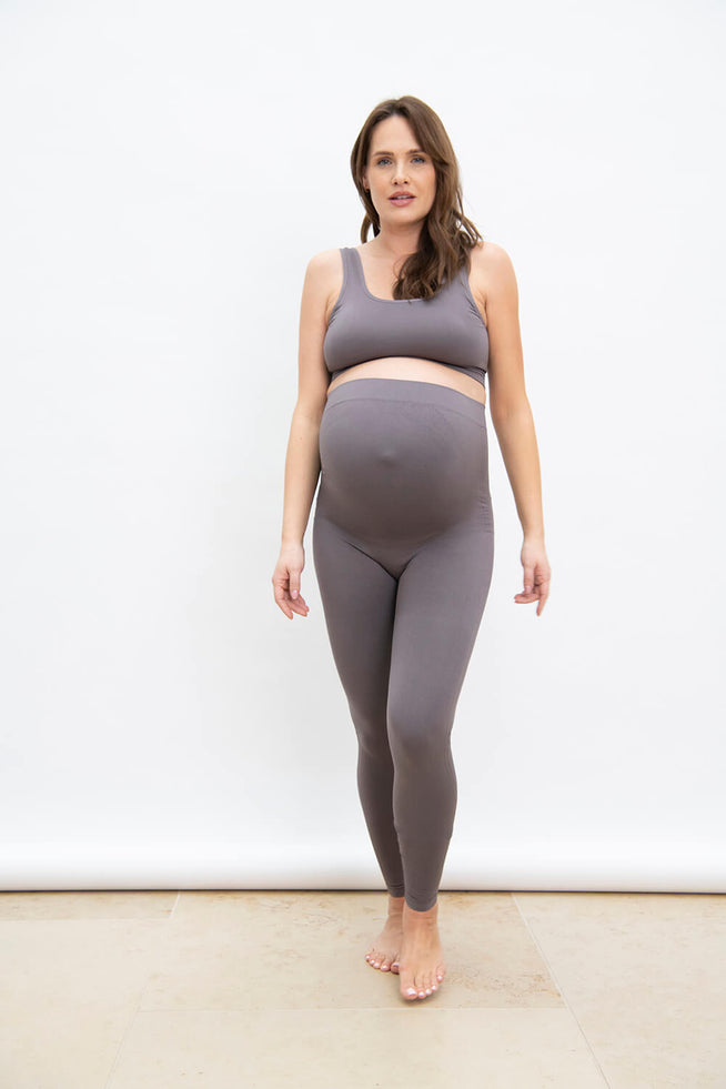 Denim Treggings for Maternity - grey, Maternity