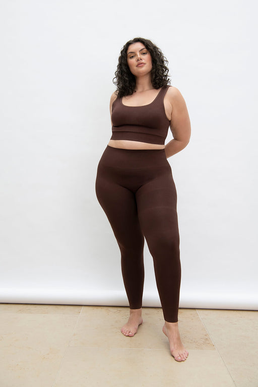 Curve Ultimate Seamless Bralette--Chocolate Brown
