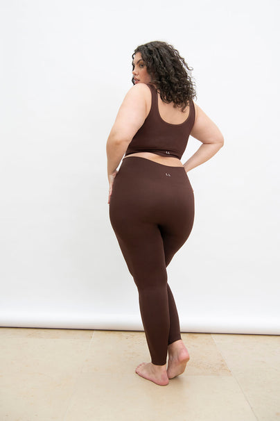 Curve Ultimate Seamless Bralette--Chocolate Brown