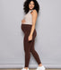 Maternity Everyday Leggings - Chocolate Brown