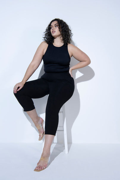 Terra & Sky Women's Plus Size Super Soft Sueded Printed Legging Capris -  Walmart.com