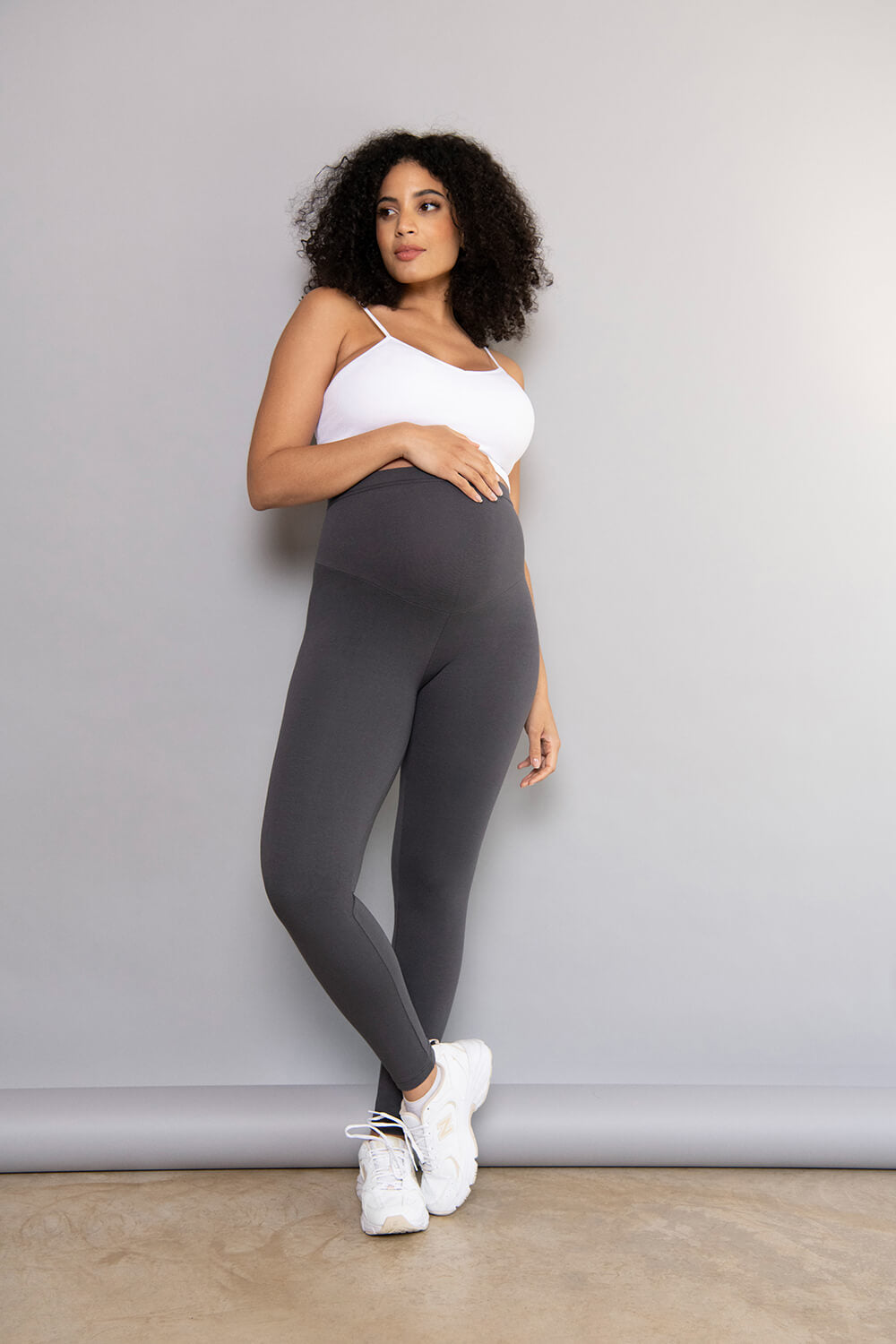 Maternity fleece clearance leggings