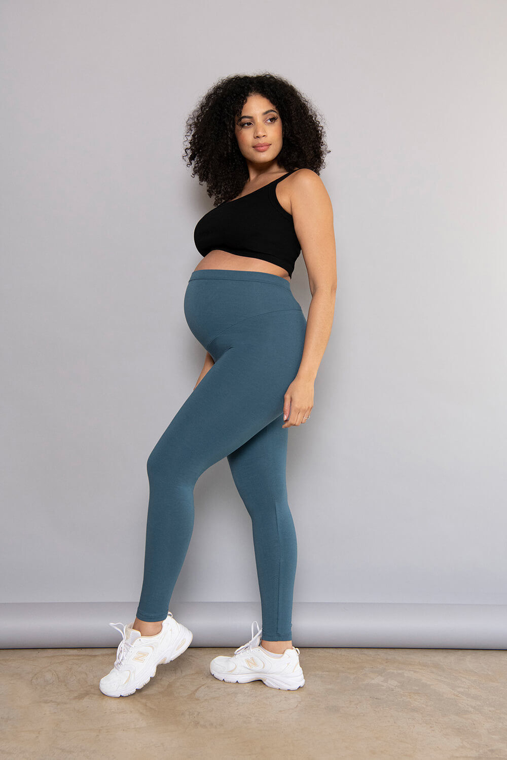 Maternity Everyday Leggings Petrol