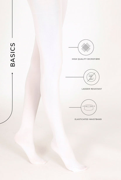 Curve Tights - White