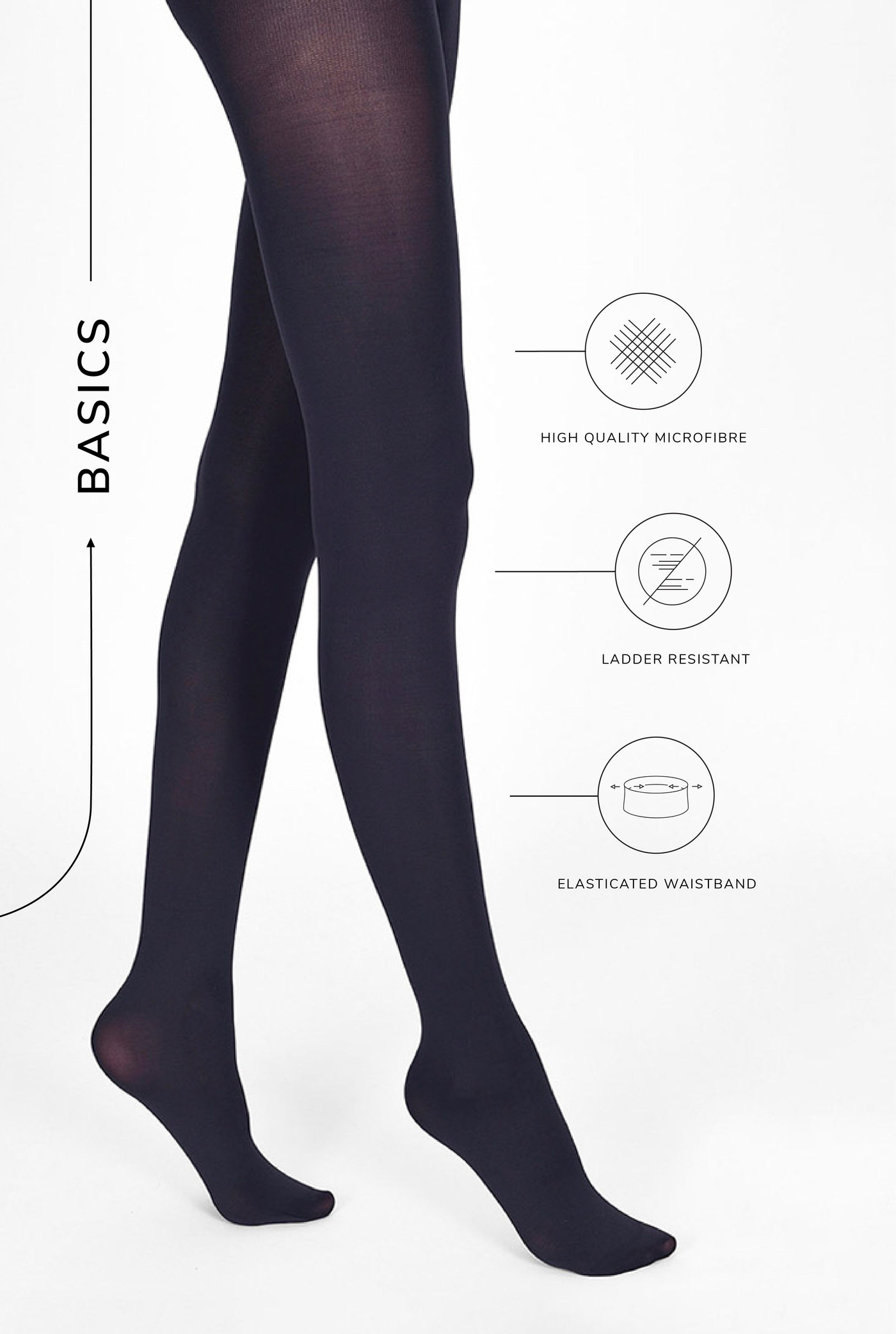 Curve Tights - Deep Navy