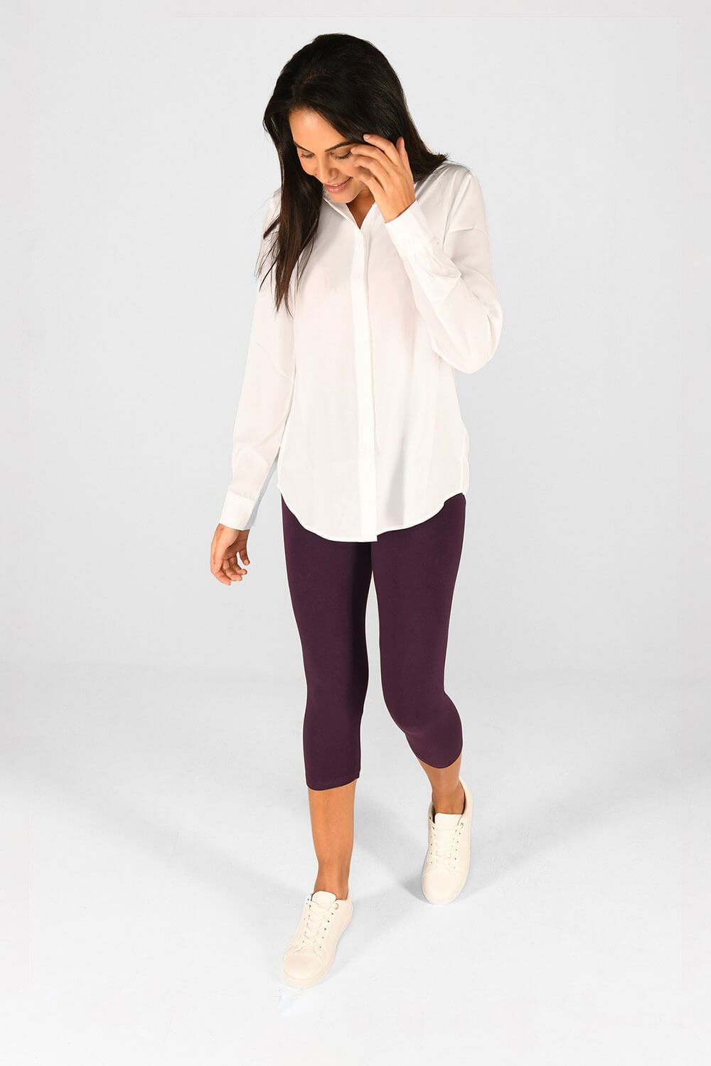 Everyday Capri Leggings Acai