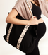 Lovall Recycled Tote Bag - Black/Ecru