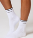 Ribbed Sports Socks - Slate Green