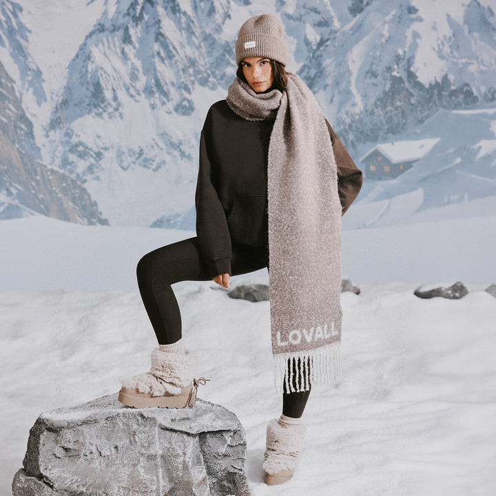 Winter Everyday Fleece-Lined Leggings - Black Coffee