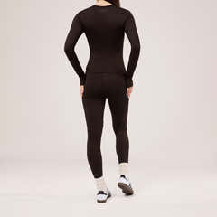 Ultimate Everyday Long Sleeve Top - Black Coffee