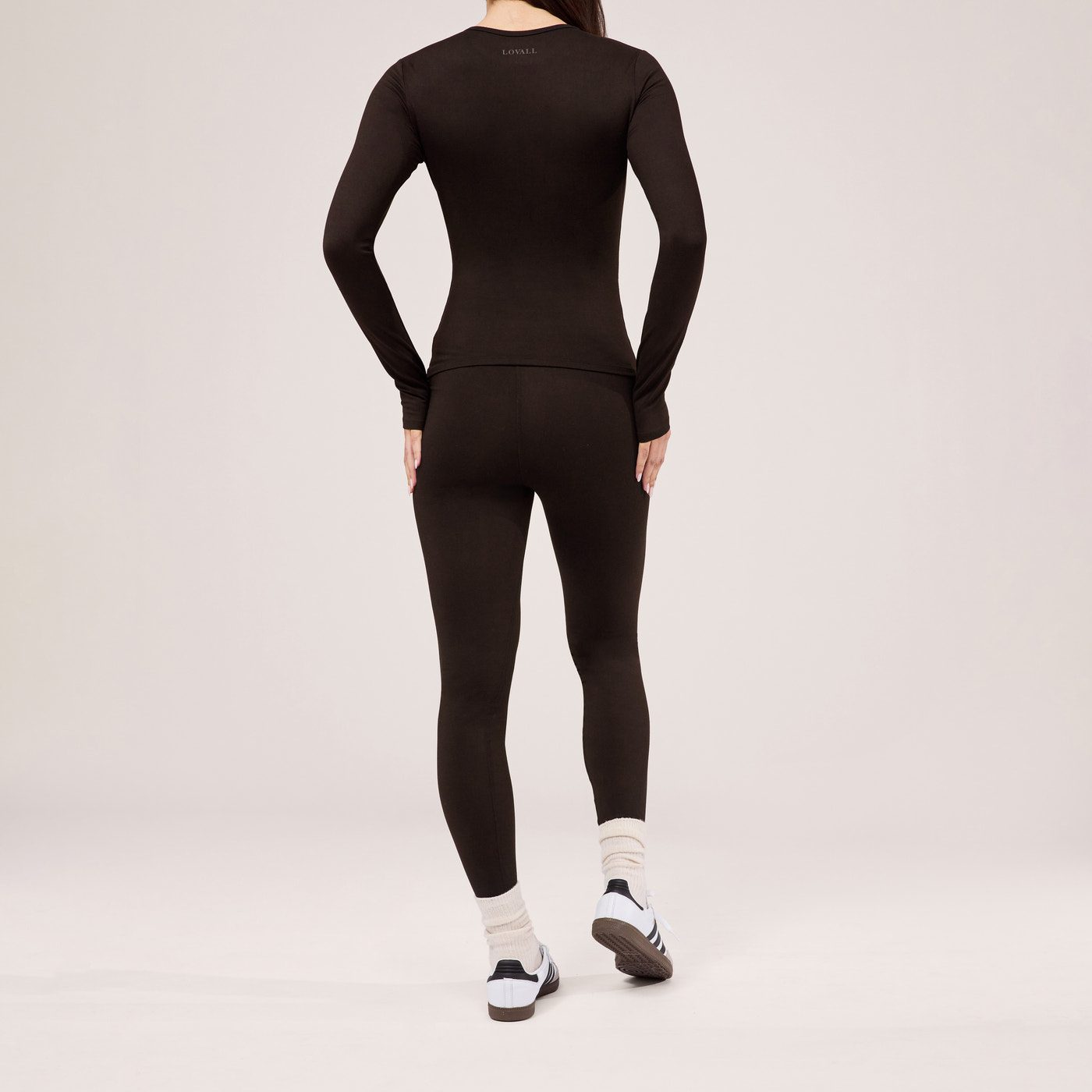 Ultimate Everyday Long Sleeve Top - Black Coffee