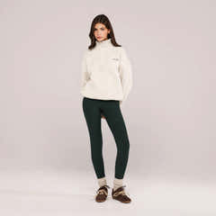 Winter Everyday Fleece-Lined Leggings - Deep Forest