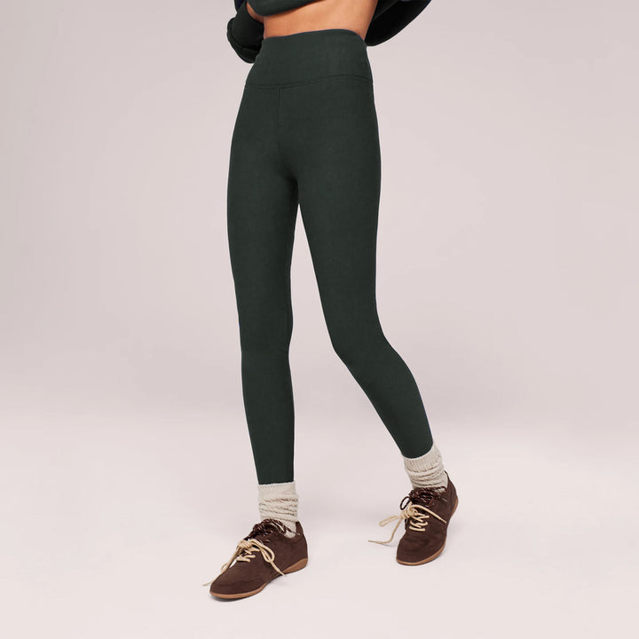 Winter Everyday Fleece-Lined Leggings - Pine
