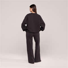 Heavyweight Oversized Sweatshirt Collective - Black Coffee