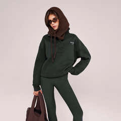 Winter Everyday High Waisted Leggings - Pine