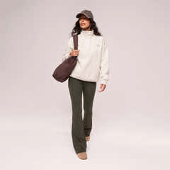 Winter Flare Leggings - Deep Olive