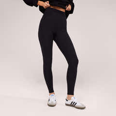 Everyday High Waisted Leggings - Black