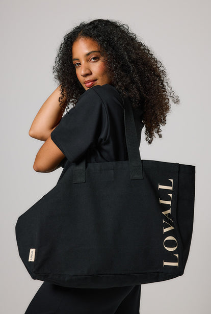 Lovall Recycled Tote Bag - Black