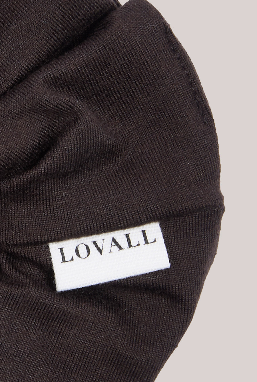 Hair Scrunchie - Black Coffee