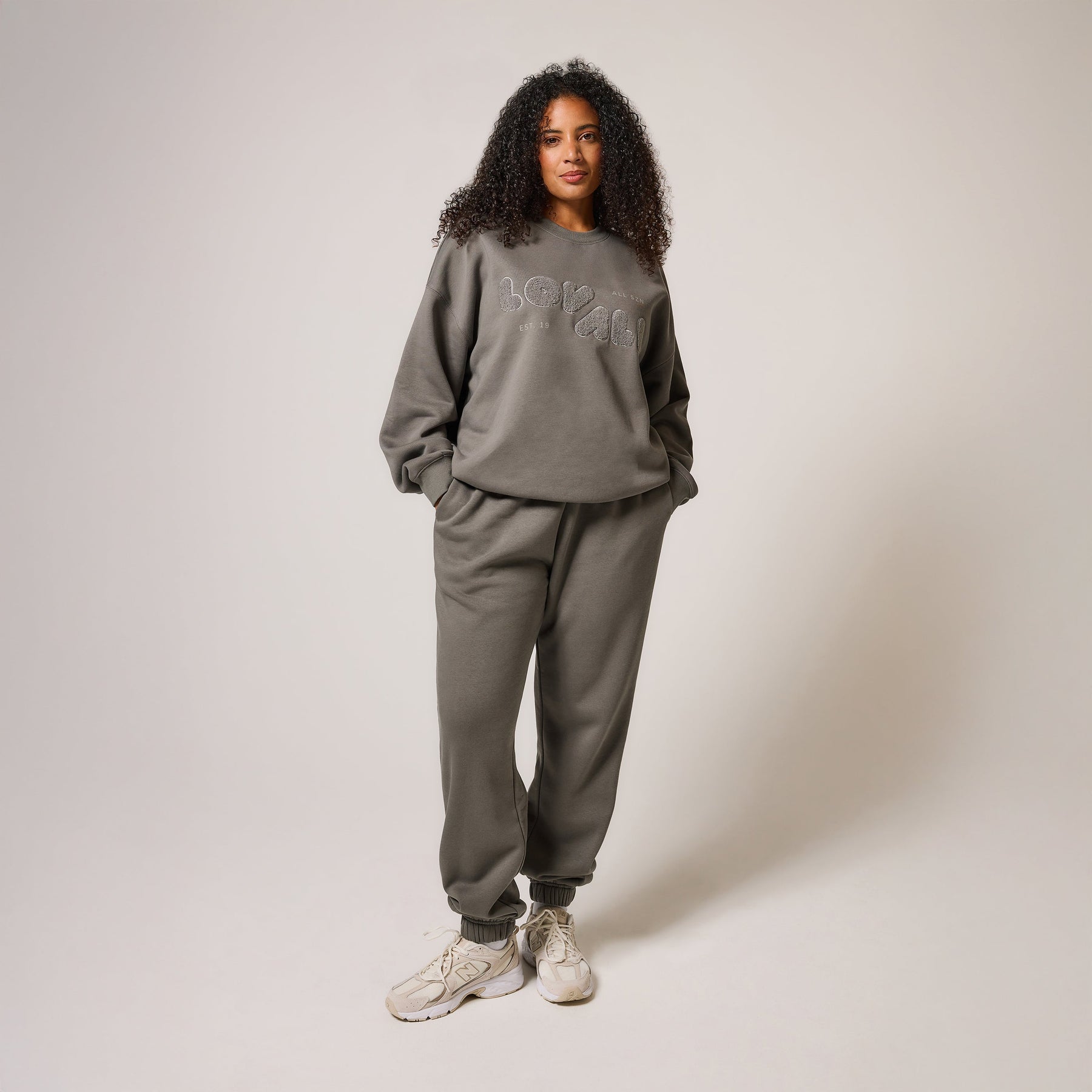 Organic Cuffed Jogger - Slate Green