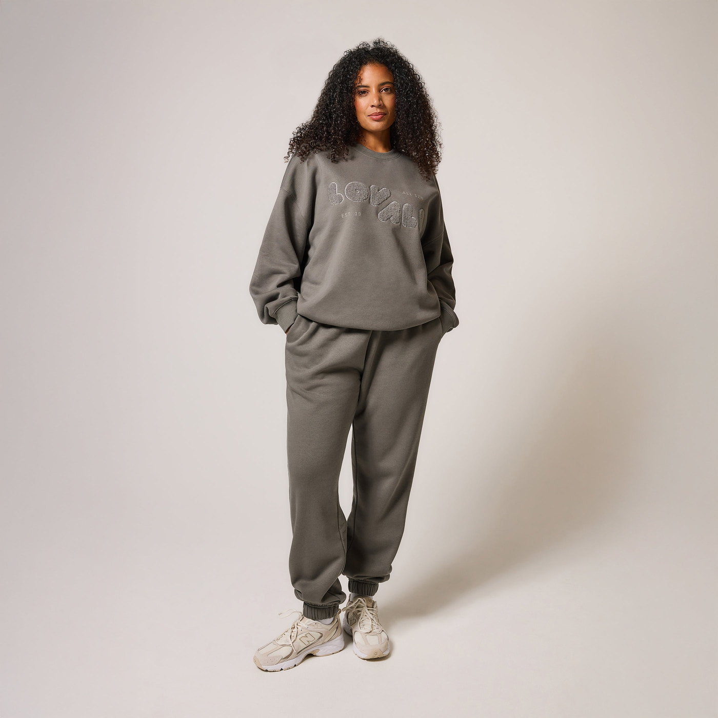 Organic Cuffed Jogger - Slate Green