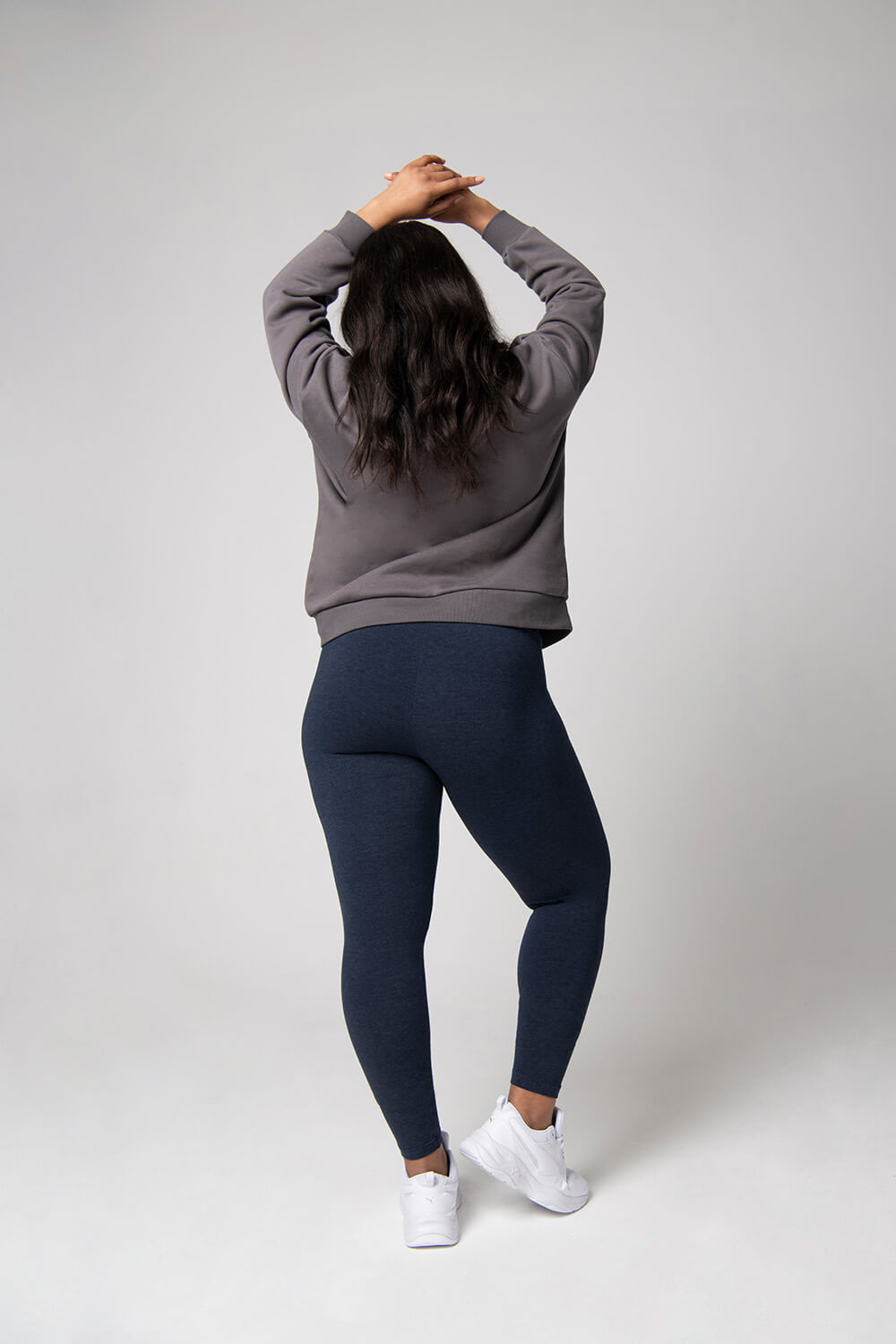 Curve Everyday High Waisted Leggings - Infinity Blue Marl