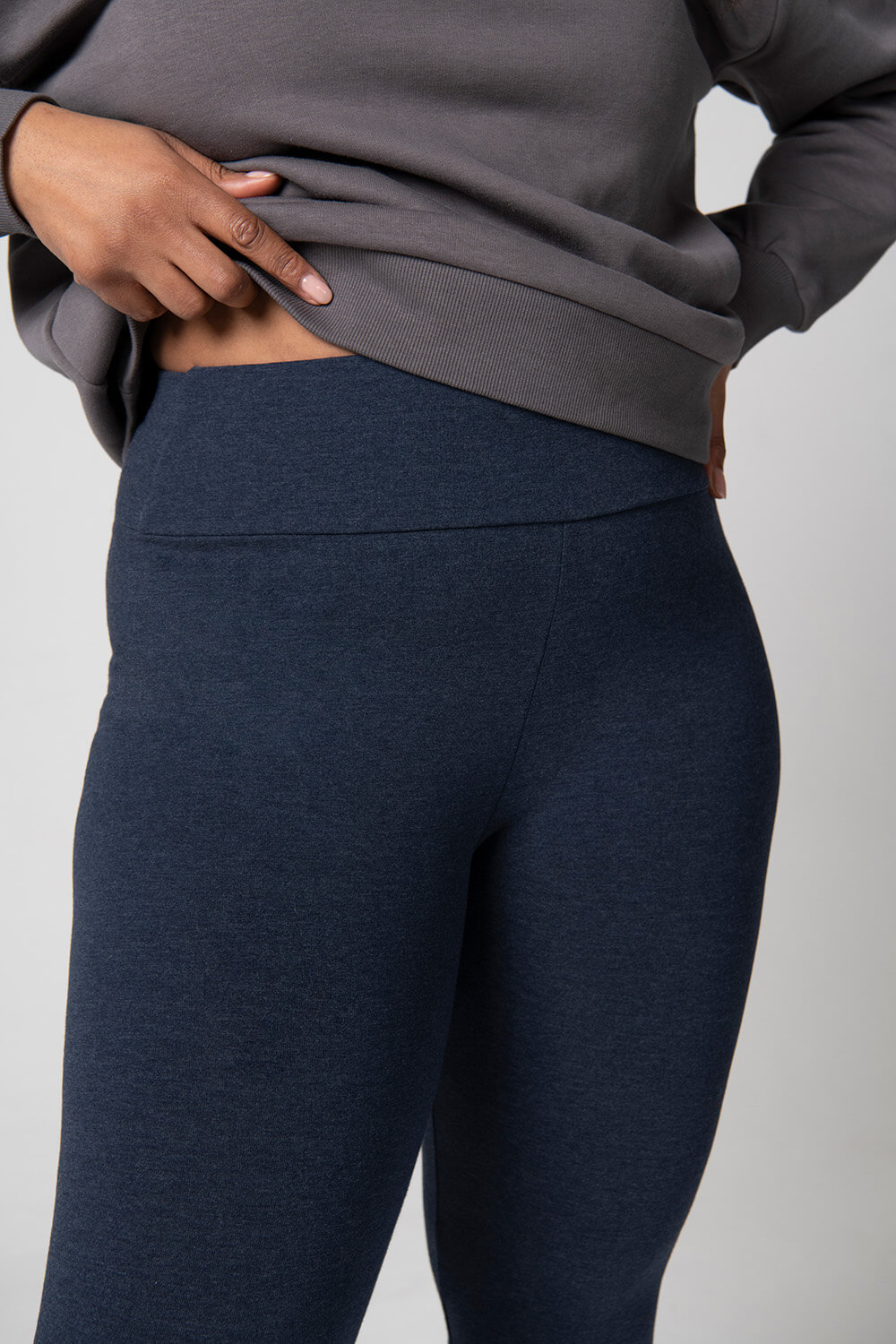 Curve Everyday High Waisted Leggings - Infinity Blue Marl