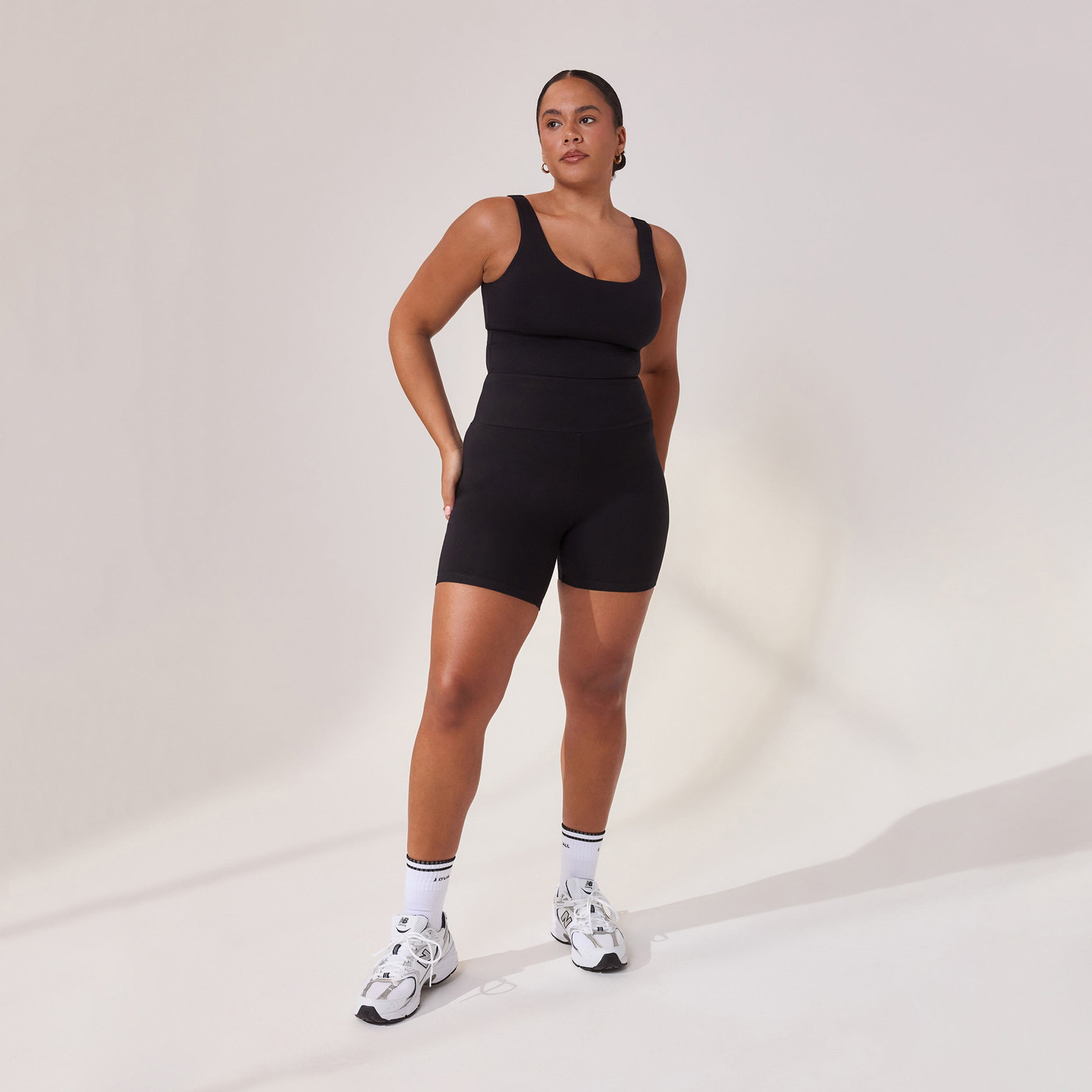 Curve Lightweight Everyday 6 Inch Cycling Shorts - Black