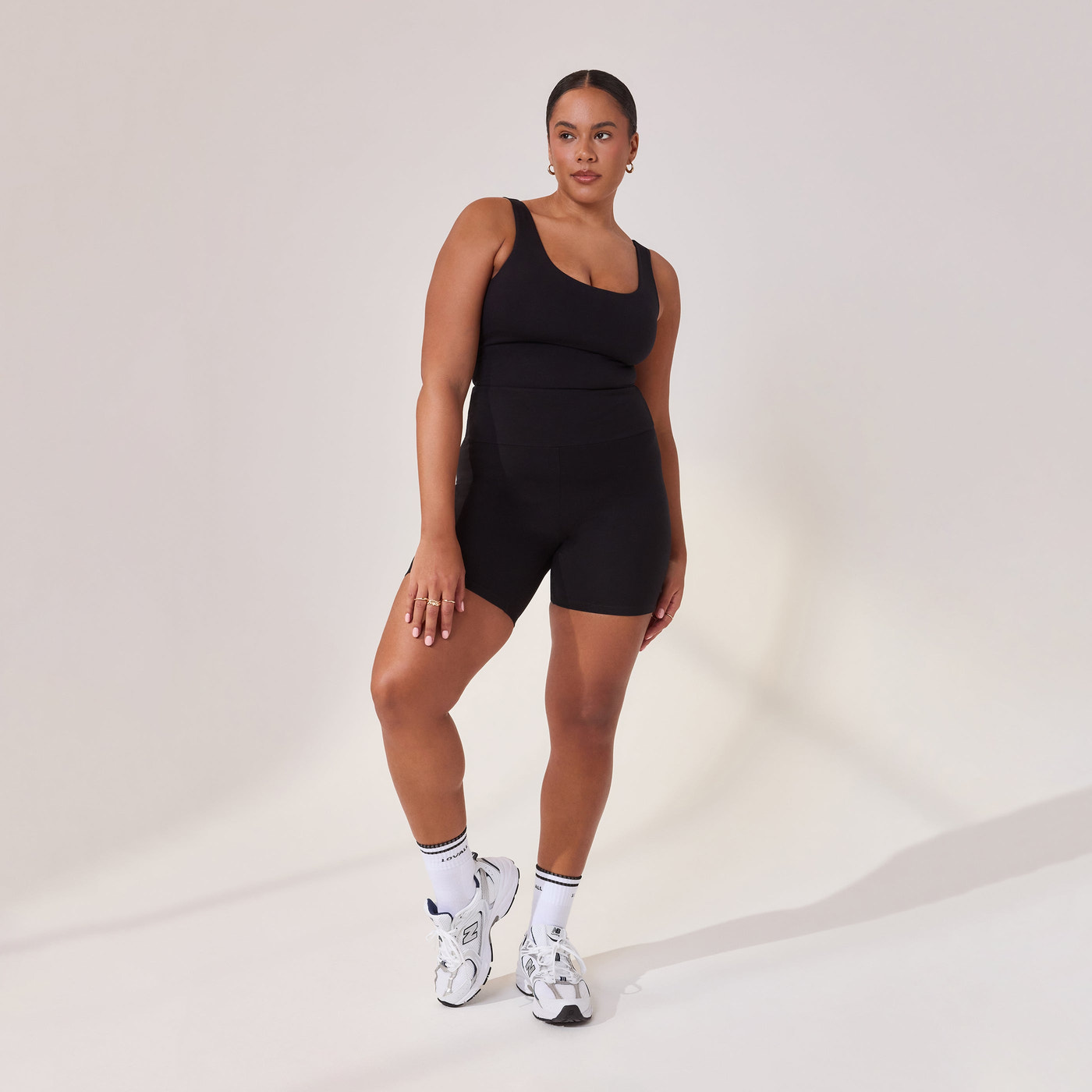 Curve Lightweight Everyday 6 Inch Cycling Shorts - Black