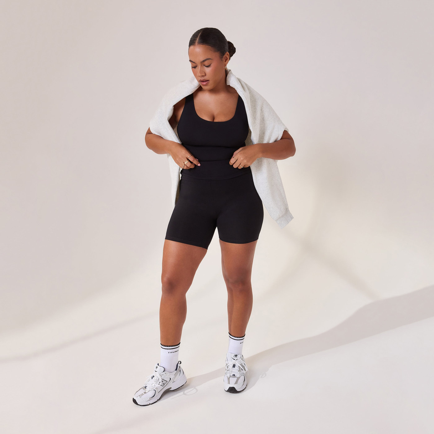 Curve Lightweight Everyday 6 Inch Cycling Shorts - Black