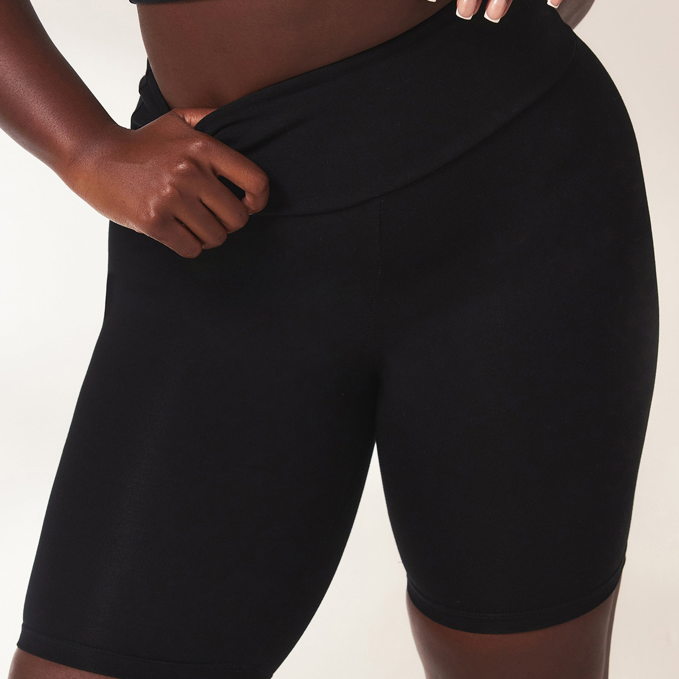 Curve Lightweight Everyday Cycling Shorts - Black