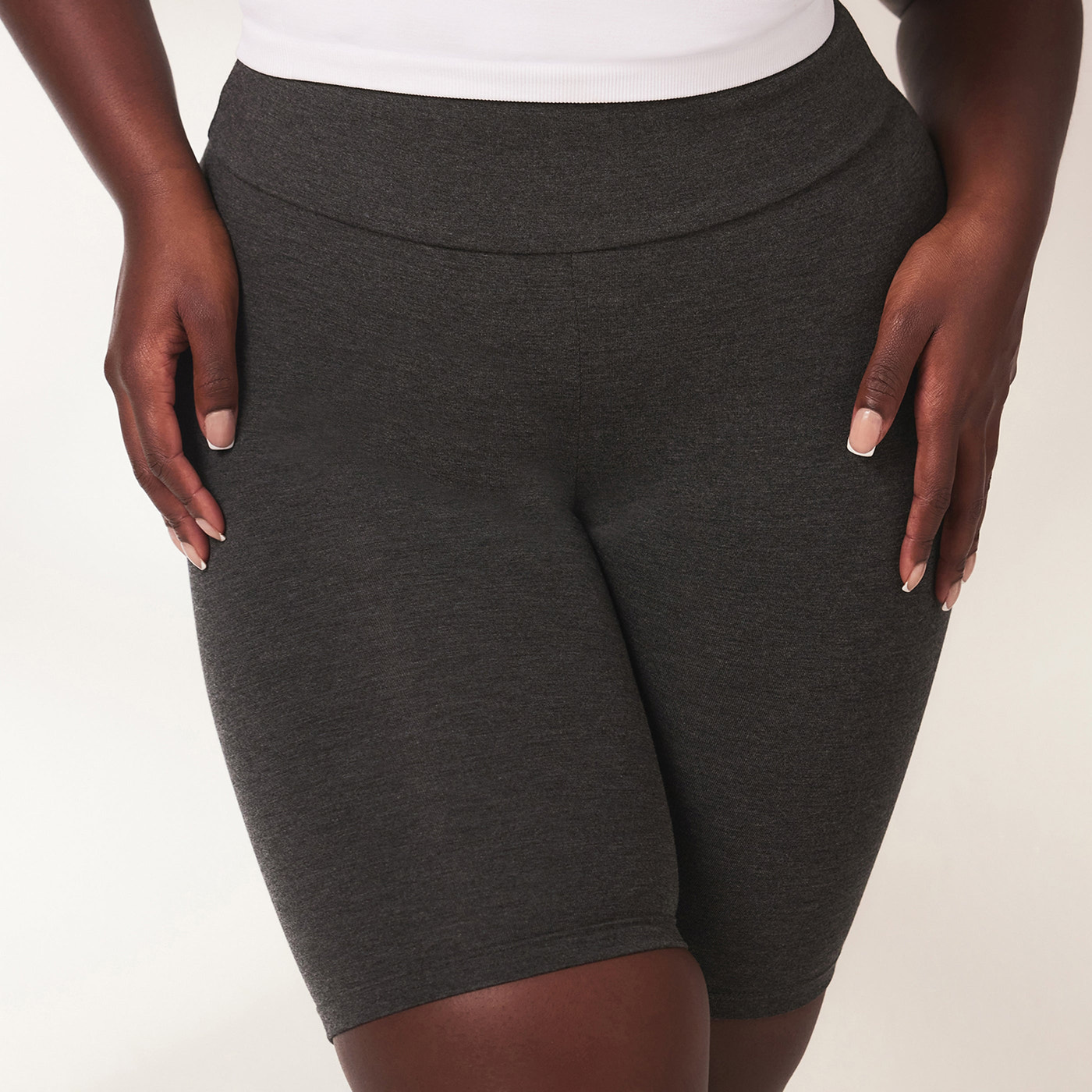 Curve Lightweight Everyday Cycling Shorts - Dark Grey Marl