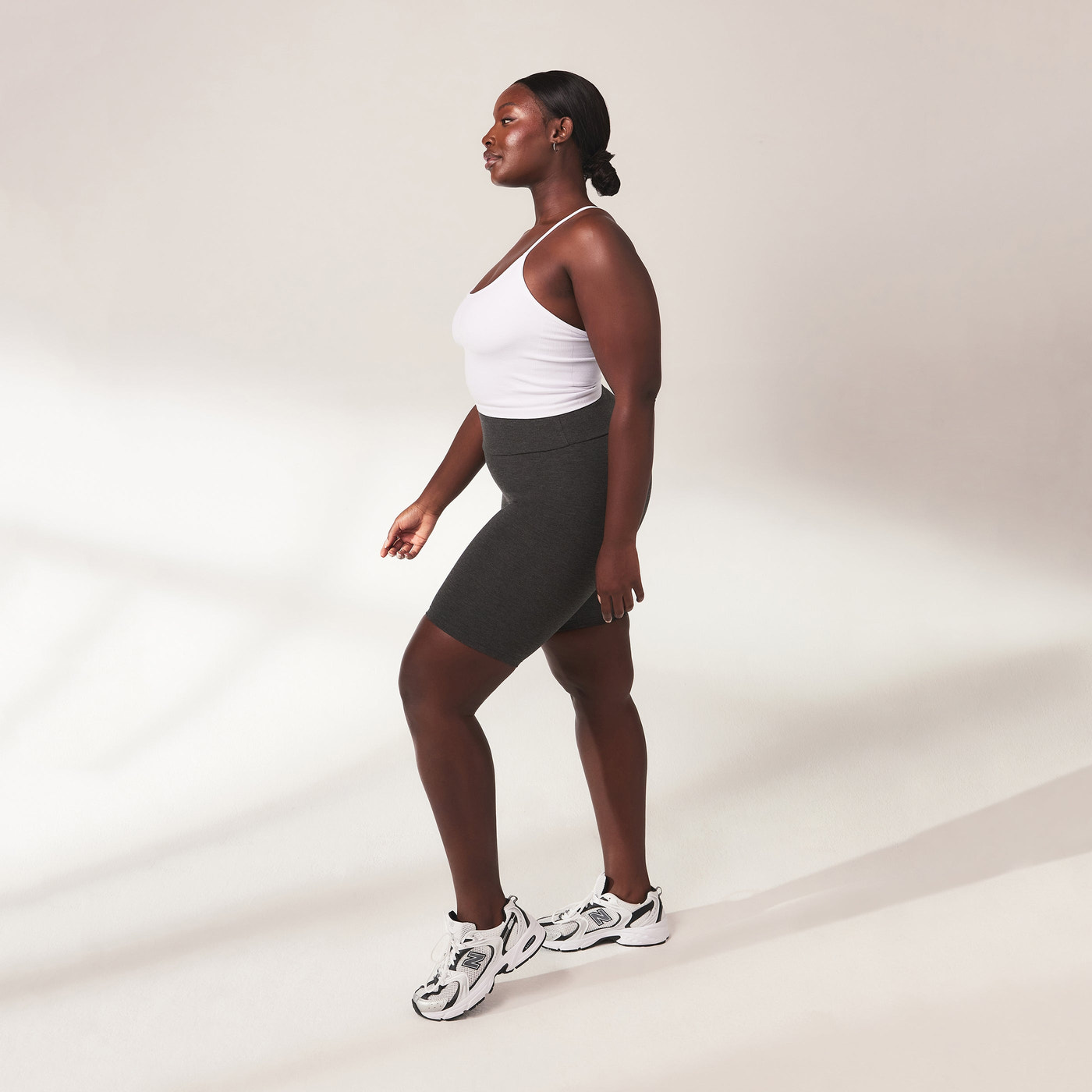 Lightweight Everyday Cycling Shorts - Dark Grey Marl