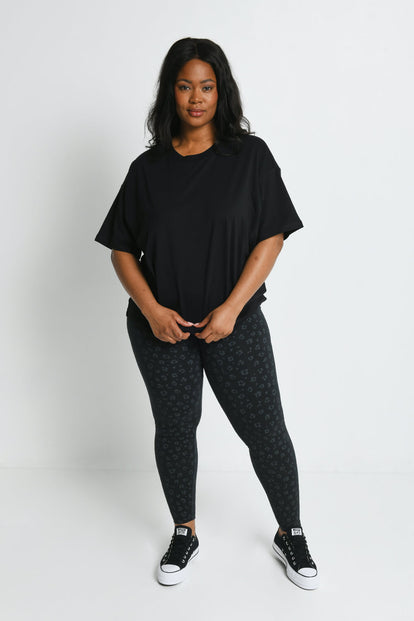 Clothing - Leggings Plus Size Black Leopard – Eclectic Boutique