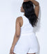 Curve Linen Shorts - White
