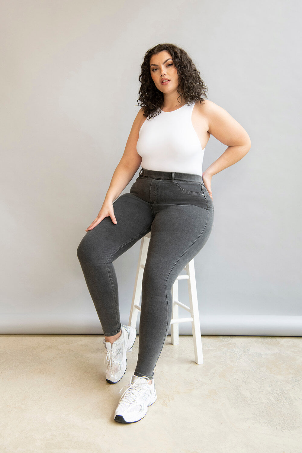 Curve Ultimate Jeggings - Grey