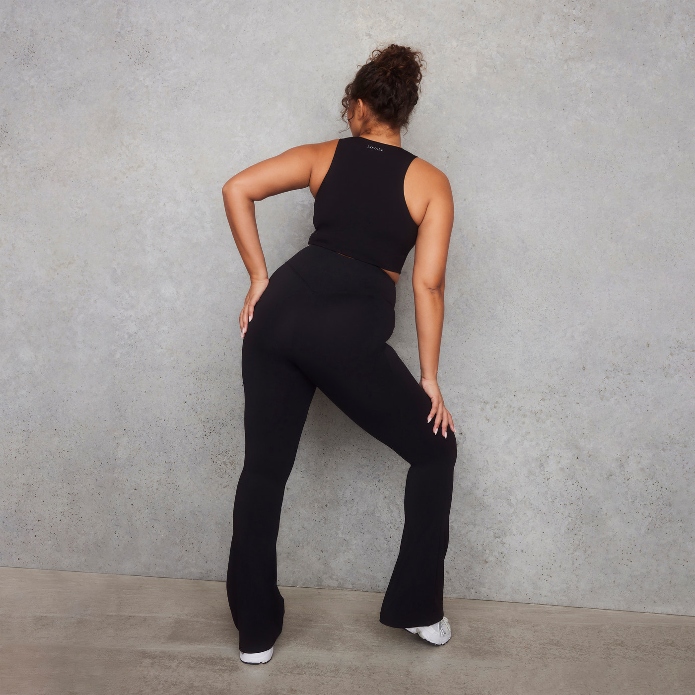 Curve Empower Flare Leggings - Black