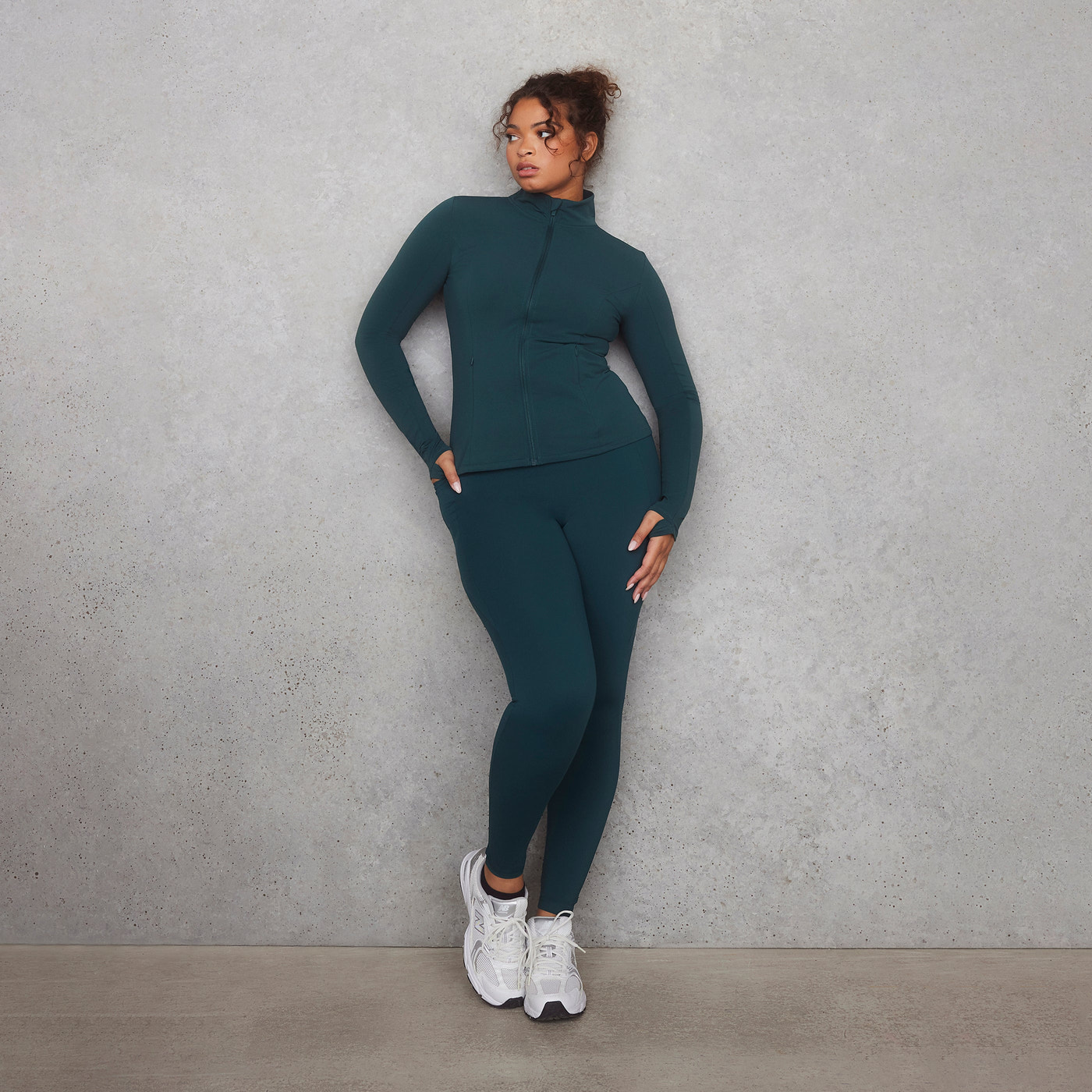 Empower Leggings - Deep Forest