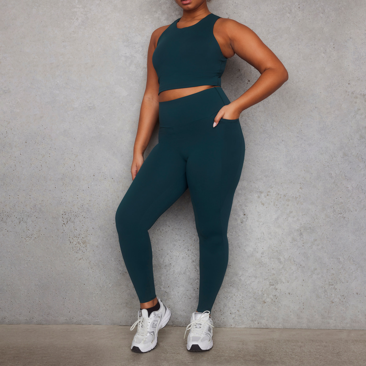 Curve Empower Leggings - Deep Forest